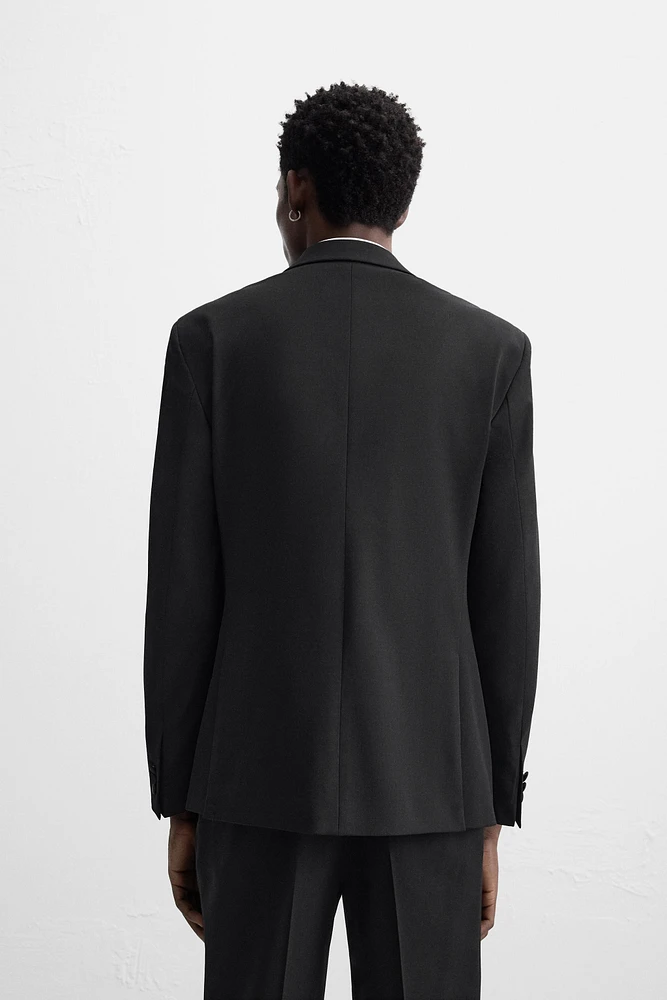 BLAZER COSTUME SMOKING AVEC LAINE