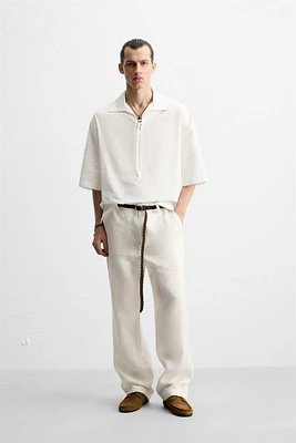 PANTALON DE COSTUME 100 % LIN