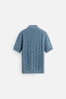 CHEMISE EN MAILLE LOSANGES