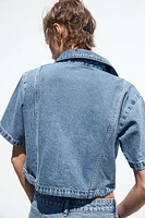 CHEMISE Z1975 COURTE EN DENIM