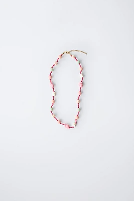 SHAPED BEAD NECKLACE