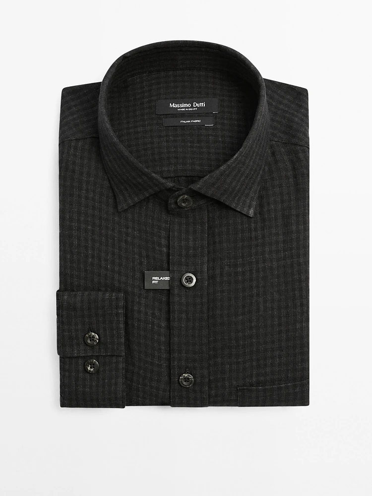 Chemise carreaux vichy regular fit