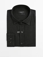 Chemise carreaux vichy regular fit