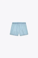 SHORT BOXER EN JEAN TRF