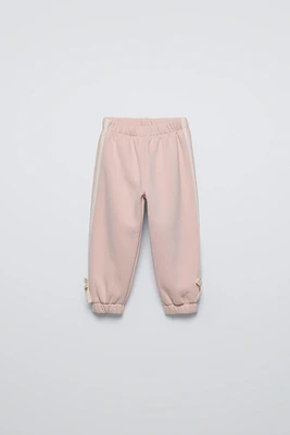 JOGGER PANTS WITH TIE BELT