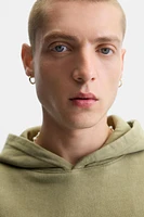 WASHED HOODIE SWEATSHIRT