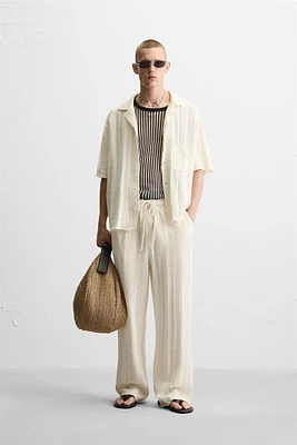 OPEN WEAVE SHIRT