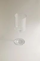 VERRE À VIN DROIT CRISTALLIN