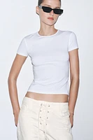 T-SHIRT SLIM AVEC COTON SUPIMA®