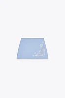 RHINESTONE MINI SKIRT