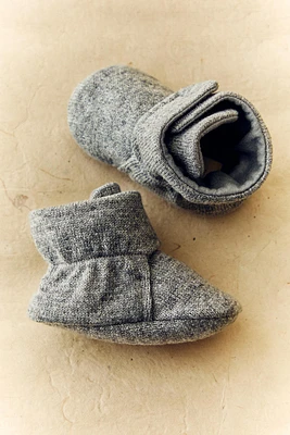 CHAUSSONS BÉBÉ BOTTES LAINE