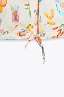 CHEMISE IMPRIMÉE MANCHES COURTES