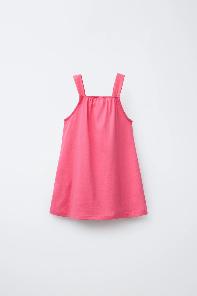 BOW PRINT DRESS