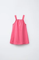 BOW PRINT DRESS