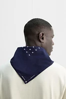 BANDANA À IMPRIMÉ GÉOMÉTRIQUE