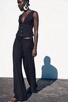 STRUCTURED VEST TOP