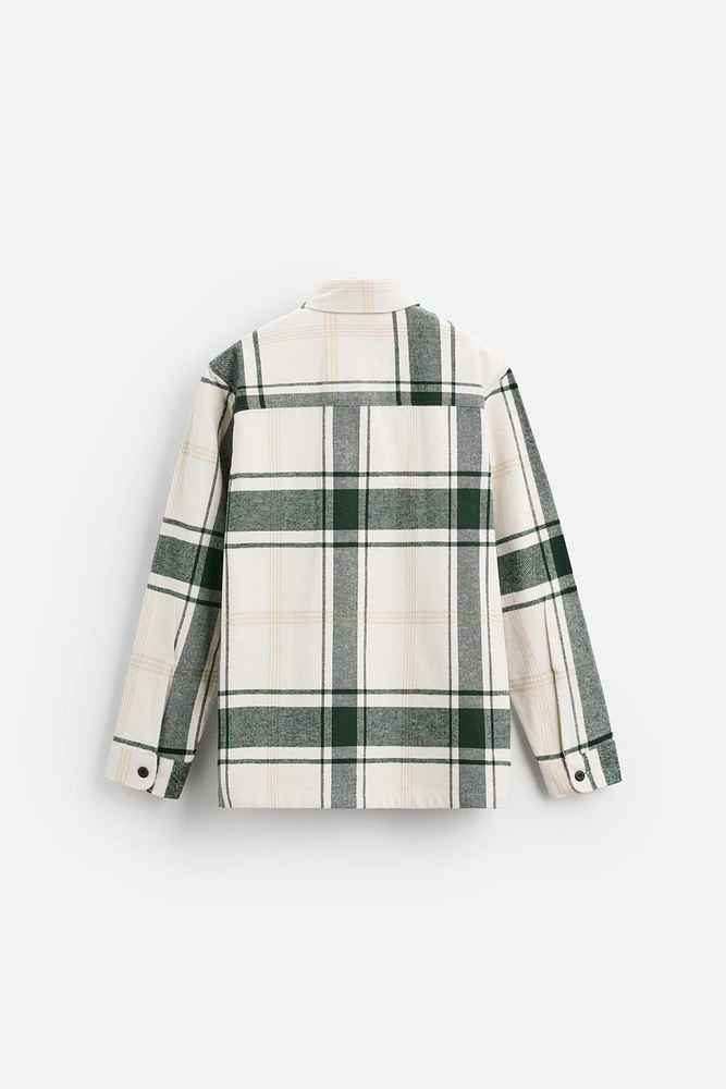 PLAID FLANNEL SHIRT