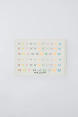 GLITTER BUTTERFLIES ZARA FACE STICKERS