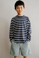 LABEL ELASTIC SHORTS