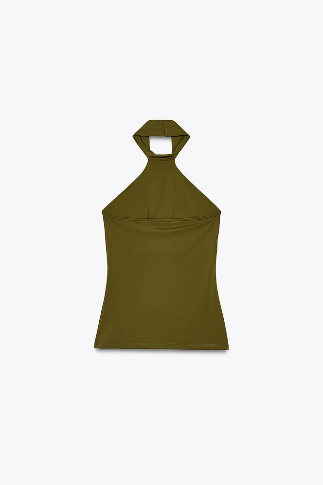 TOP HALTER POLYAMIDE