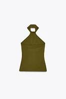 TOP HALTER POLYAMIDE