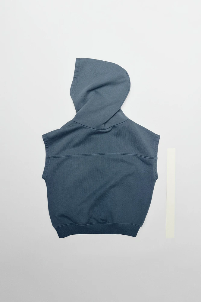 GILET À CAPUCHE LOGO