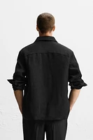 100% LINEN LIMITED EDITION OVERSHIRT