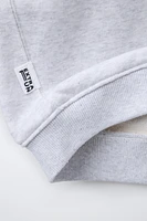 LABEL SWEATSHIRT AND JOGGER SET