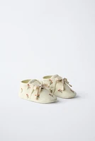 FLORAL COTTON BOOTIES