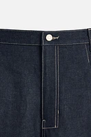 BERMUDA EN DENIM COUPE LARGE