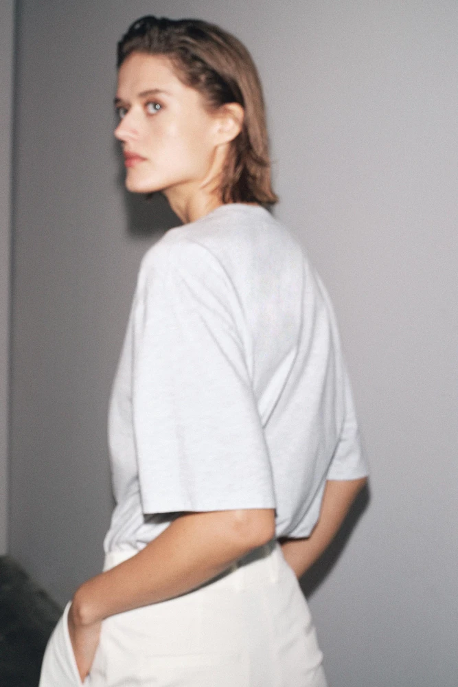OVERSIZE TEXT T-SHIRT