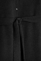 FLOWY BELTED DRESS