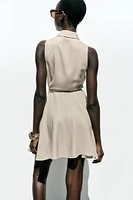 ROBE COURTE CEINTURE