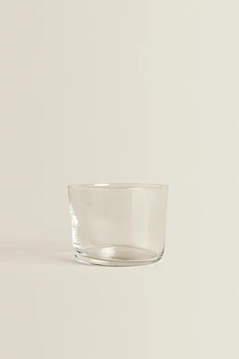 SET OF SHORT GLASS TUMBLERS (SET OF 4)