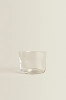 SET OF SHORT GLASS TUMBLERS (SET OF 4)