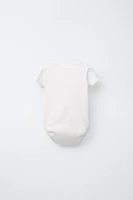 THREE-PACK OF BASIC ROUND NECK BODYSUITS