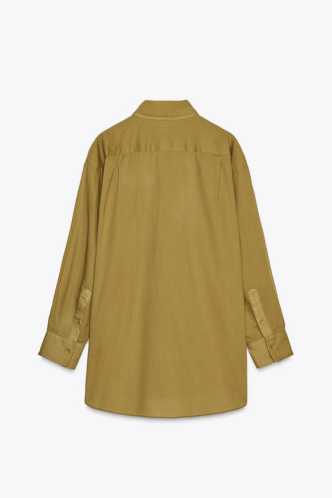CHEMISE COUPE OVERSIZE COLLECTION ZW