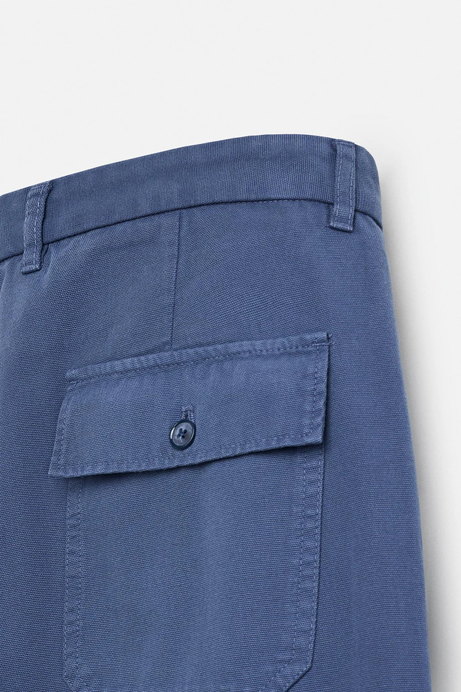 PANTALON STRAIGHT FIT CANVAS
