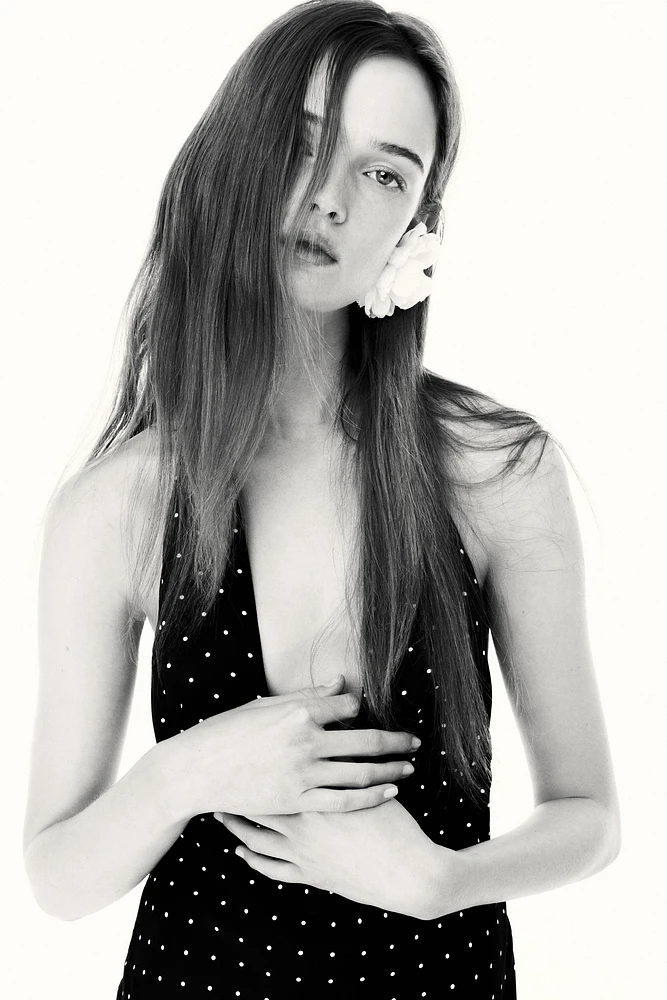 ROBE HALTER À POIS ZW COLLECTION