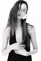 ROBE HALTER À POIS ZW COLLECTION
