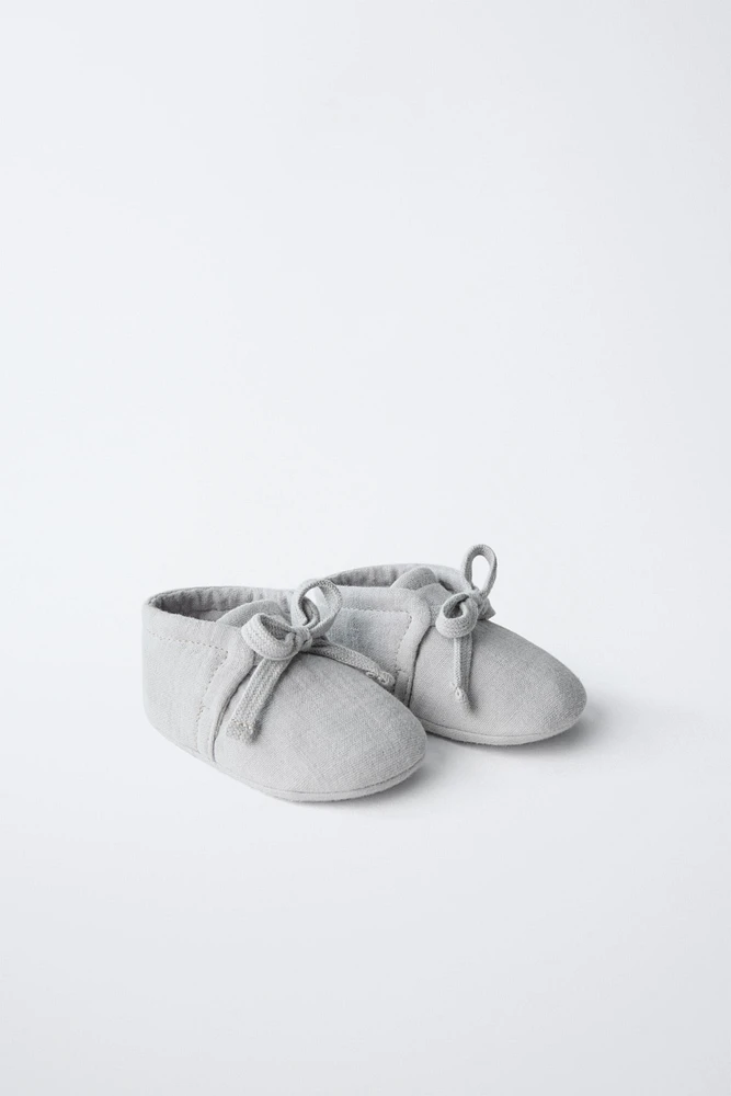 CHAUSSONS EN COTON