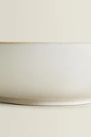 STONEWARE SOUP PLATE