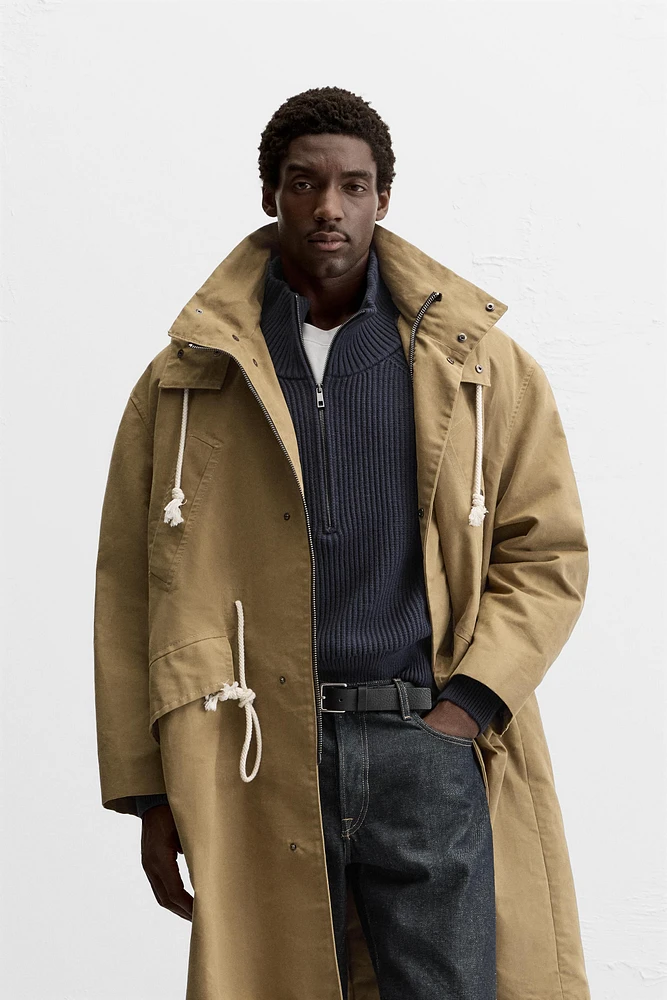 HOODED PADDED PARKA