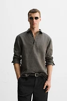 100% LINEN POLO SHIRT LIMITED EDITION