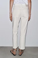JEAN ZW COLLECTION BOOTCUT TAILLE HAUTE CROPPED