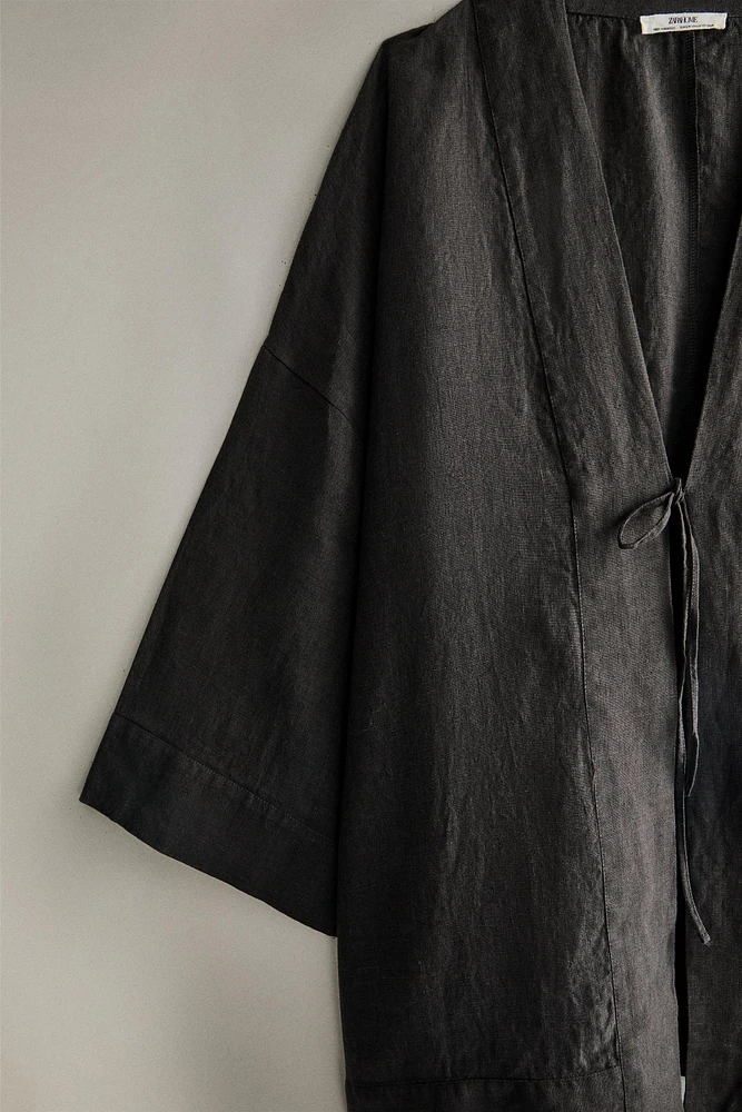 LINEN KIMONO