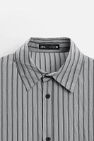 VISCOSE BLEND STRIPED SHIRT