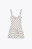 POLKA DOT BALLOON DRESS