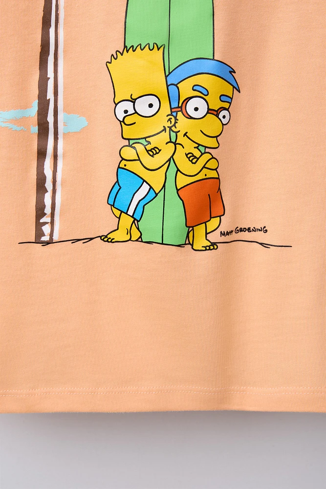 T-SHIRT BART THE SIMPSONS ™ MATT GROENING