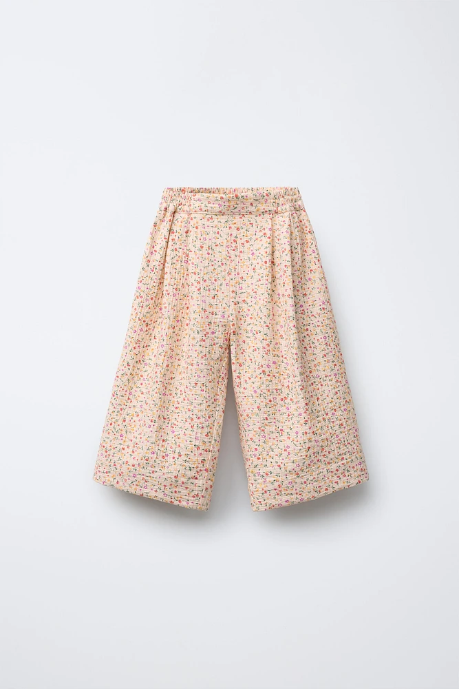 FLORAL CULOTTES